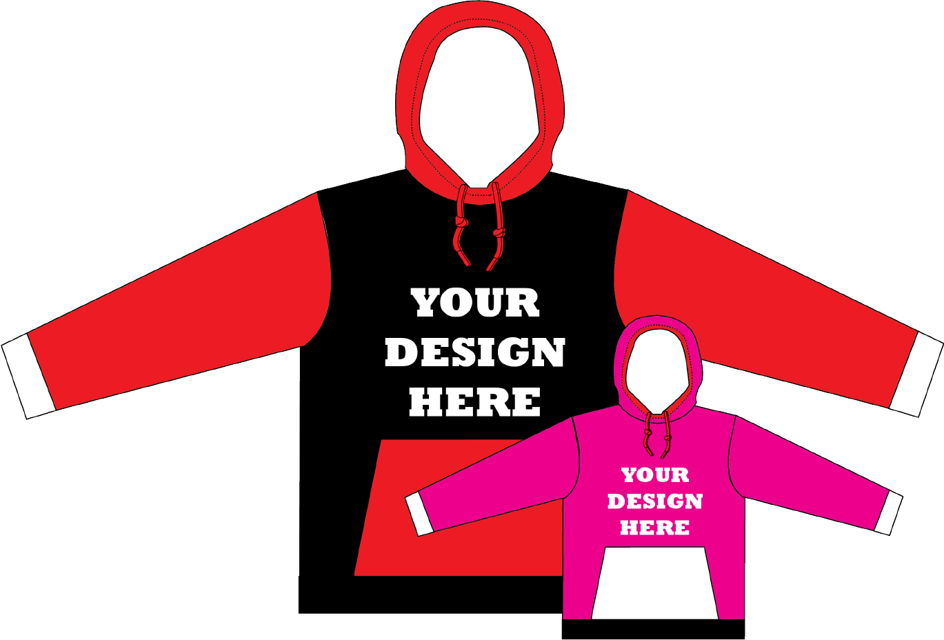 Custom Hoodies SPORTSWEAR 3000 Custom hoodies sportswear 3000
